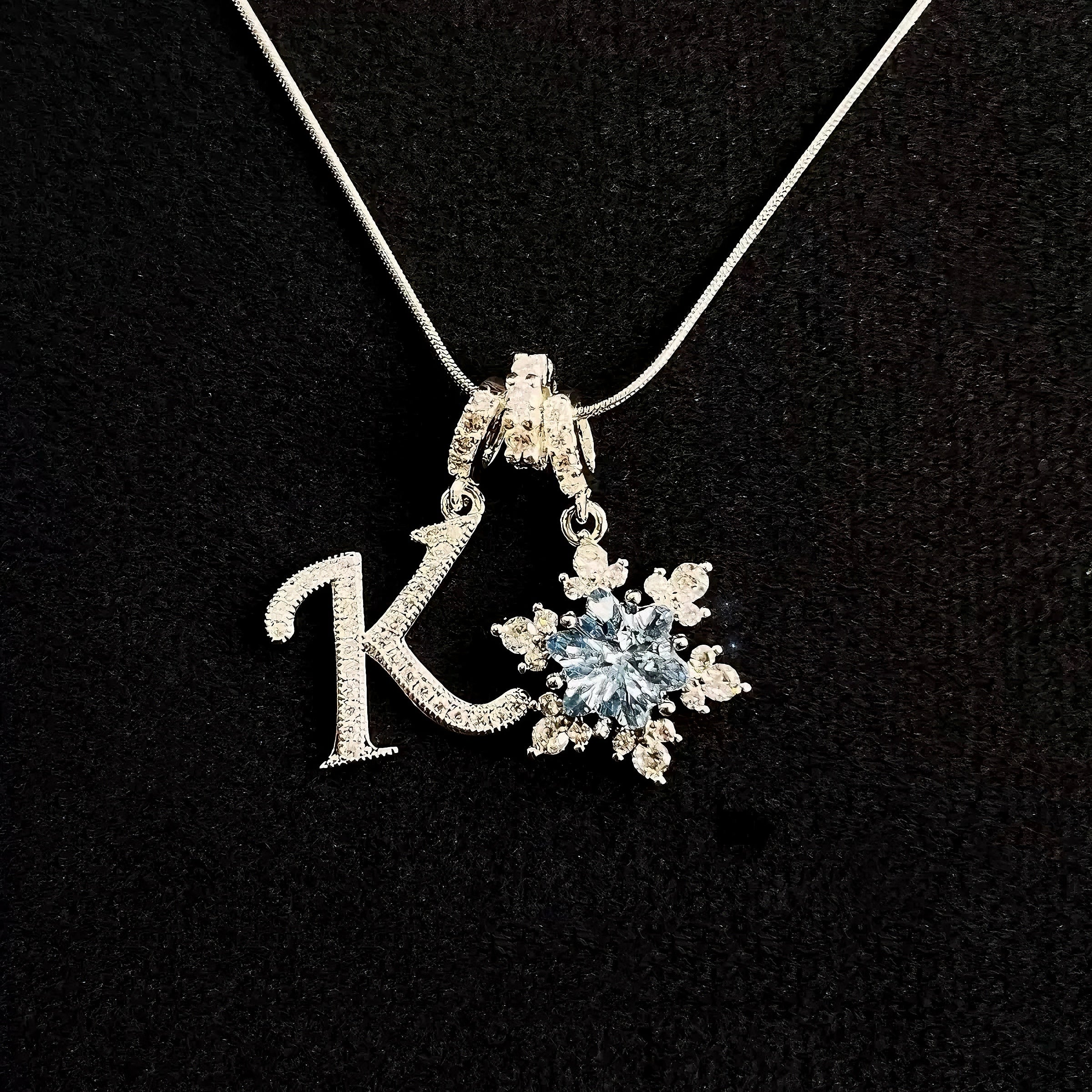 Bloom with K Necklace