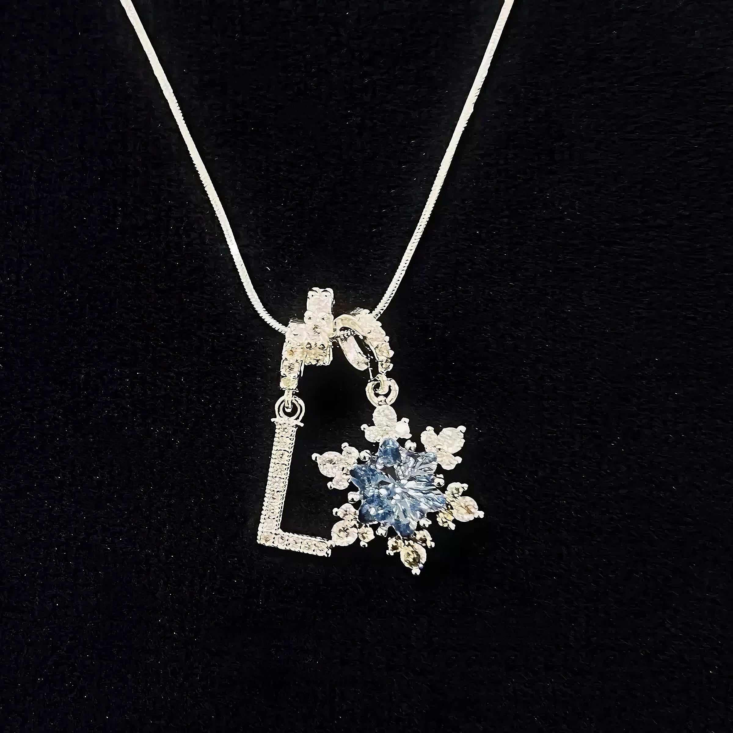 Bloom with L Necklace