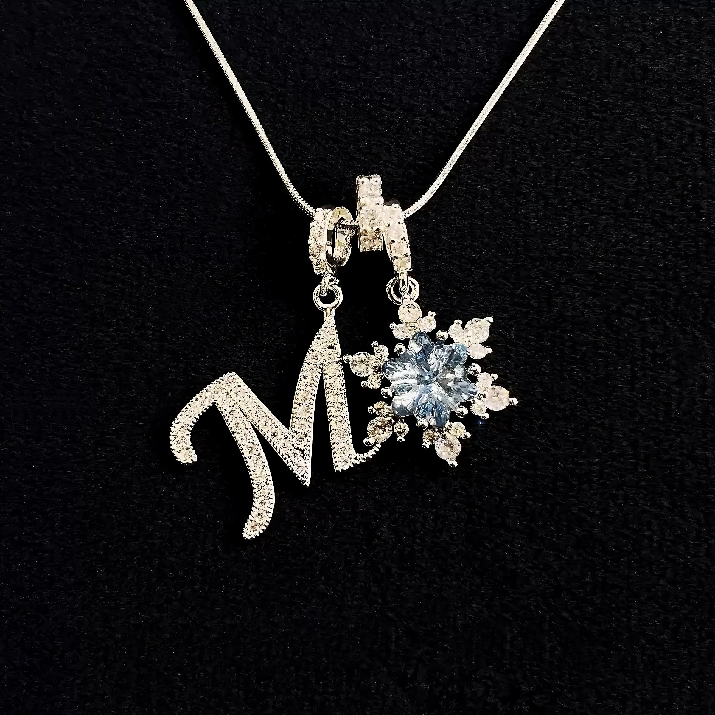 Bloom with M Necklace