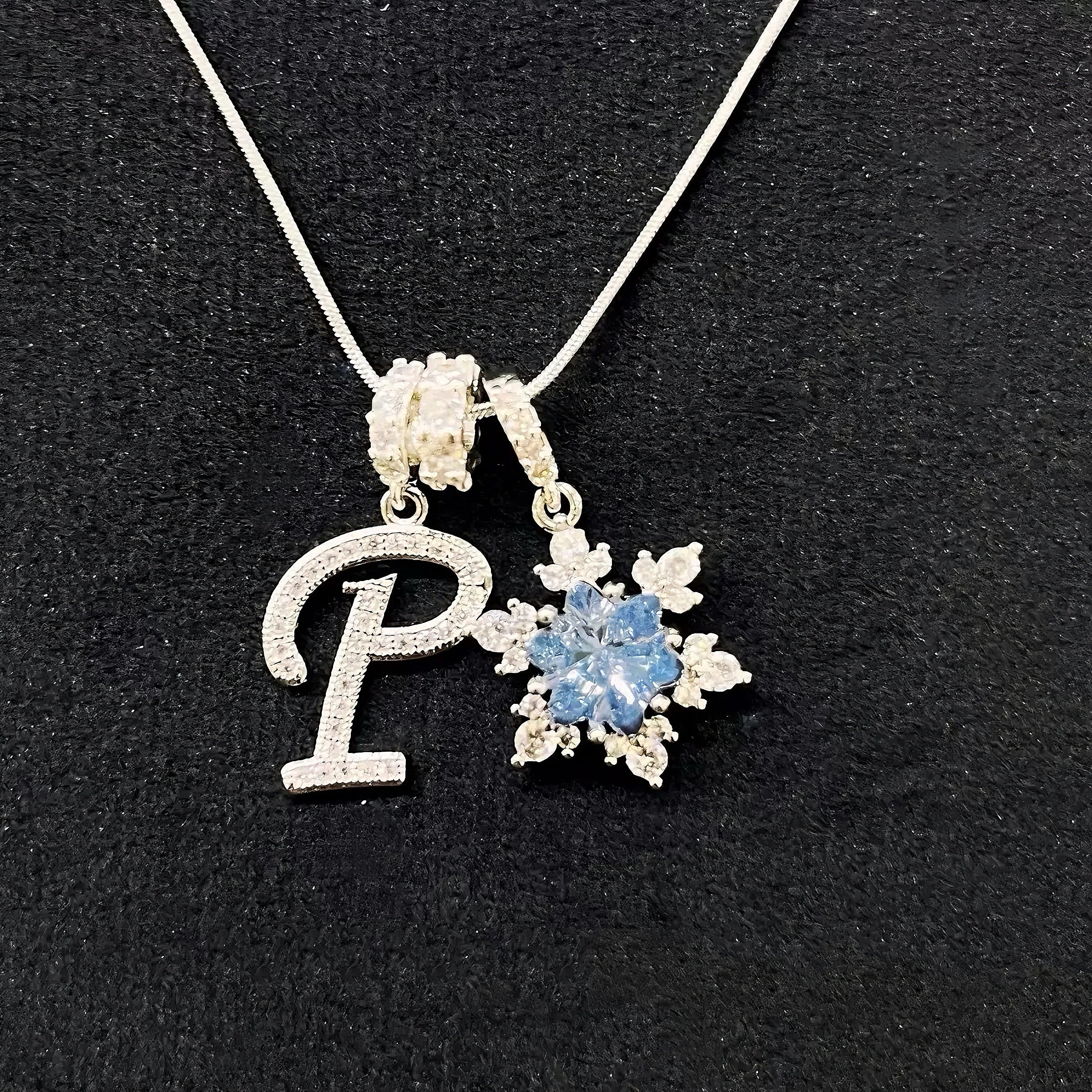 Bloom with P Necklace