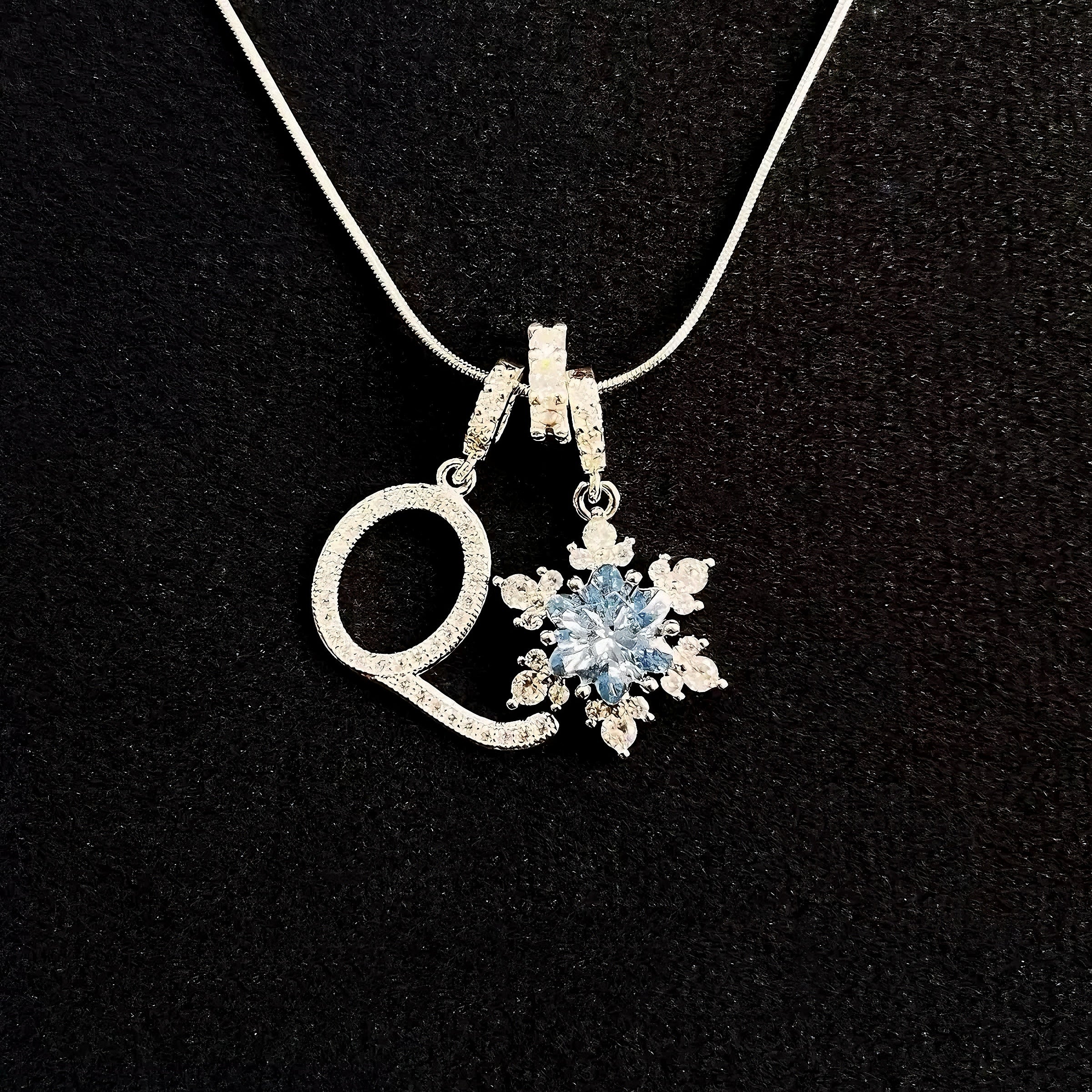 Bloom with Q Necklace