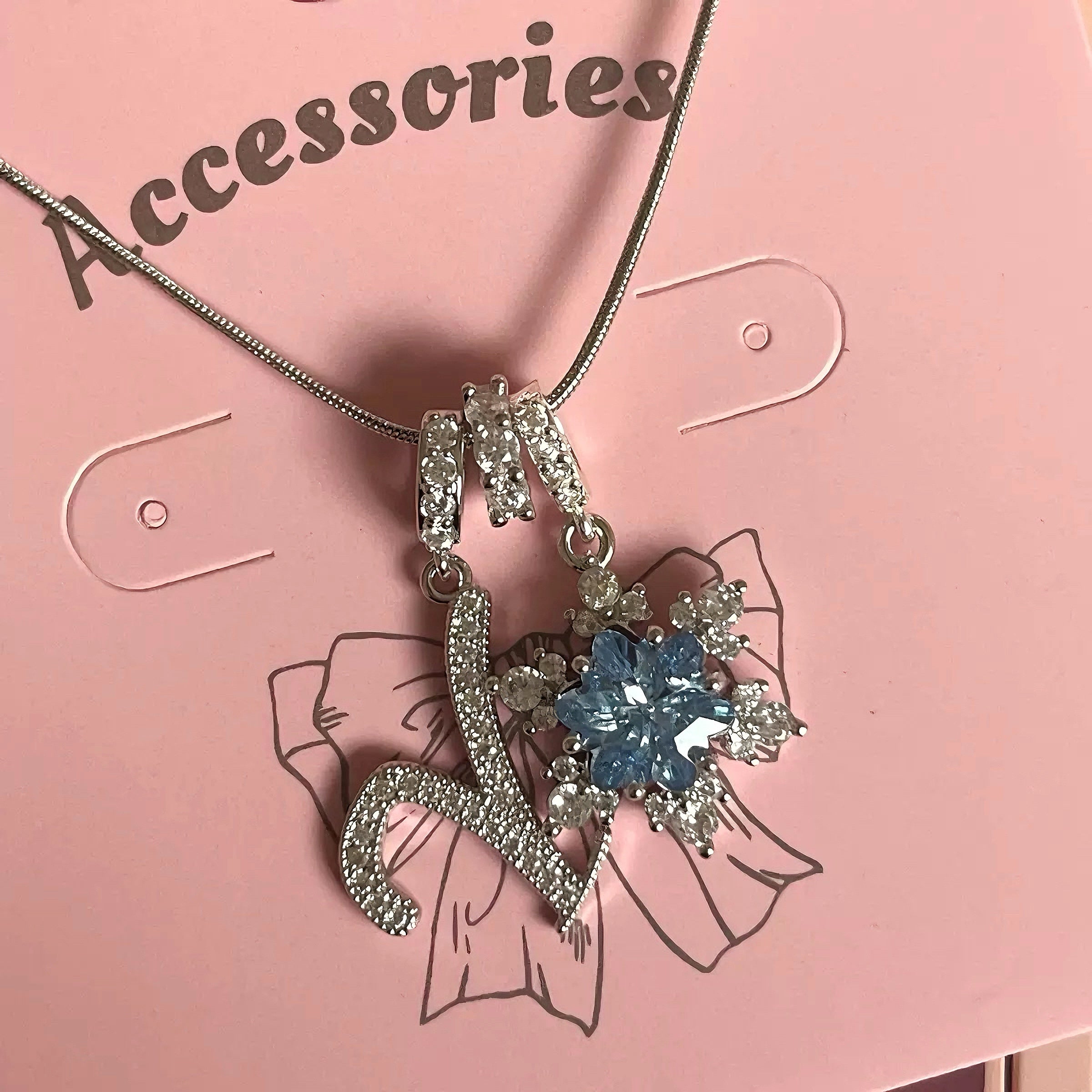 Bloom with Y Necklace