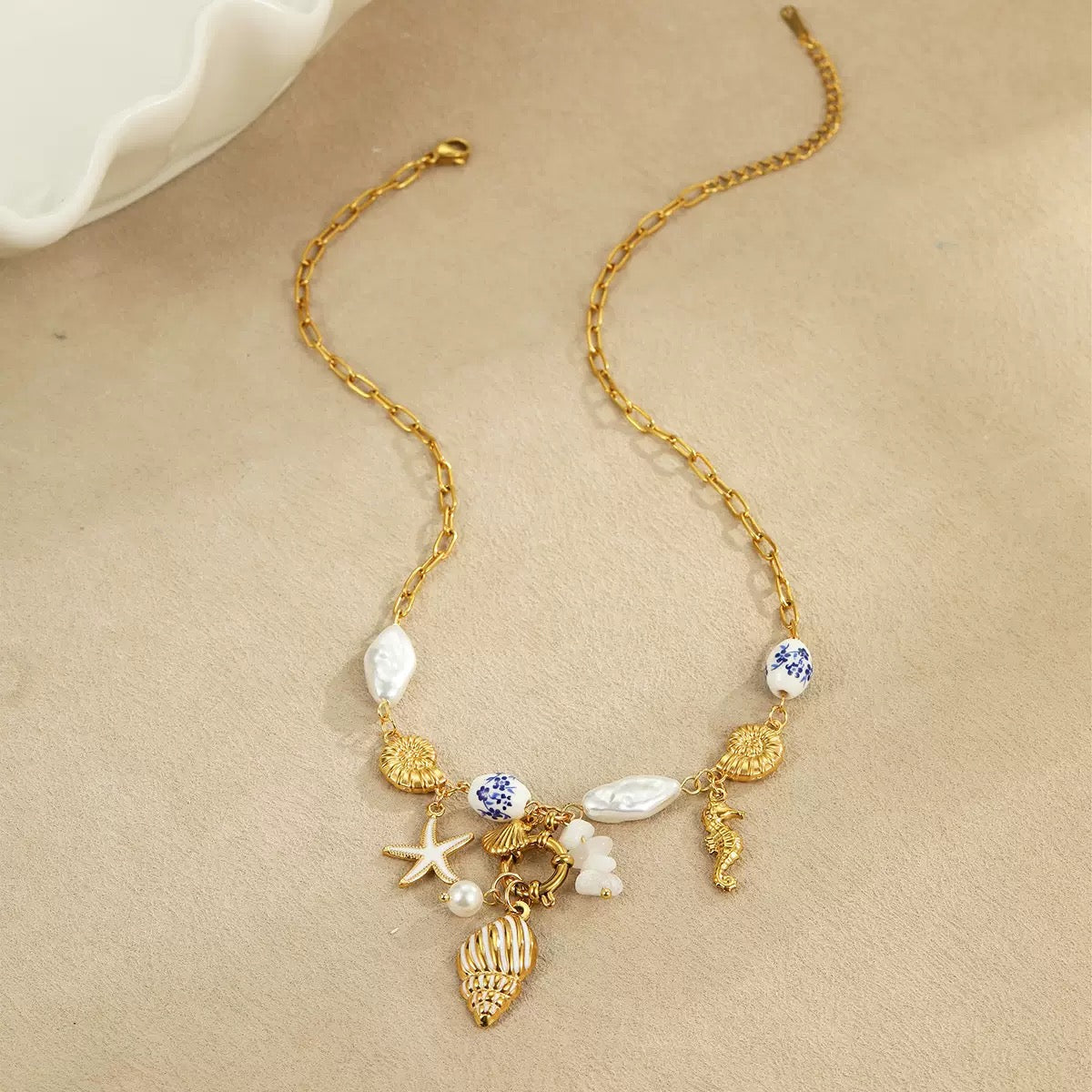 Conch Tide Necklace