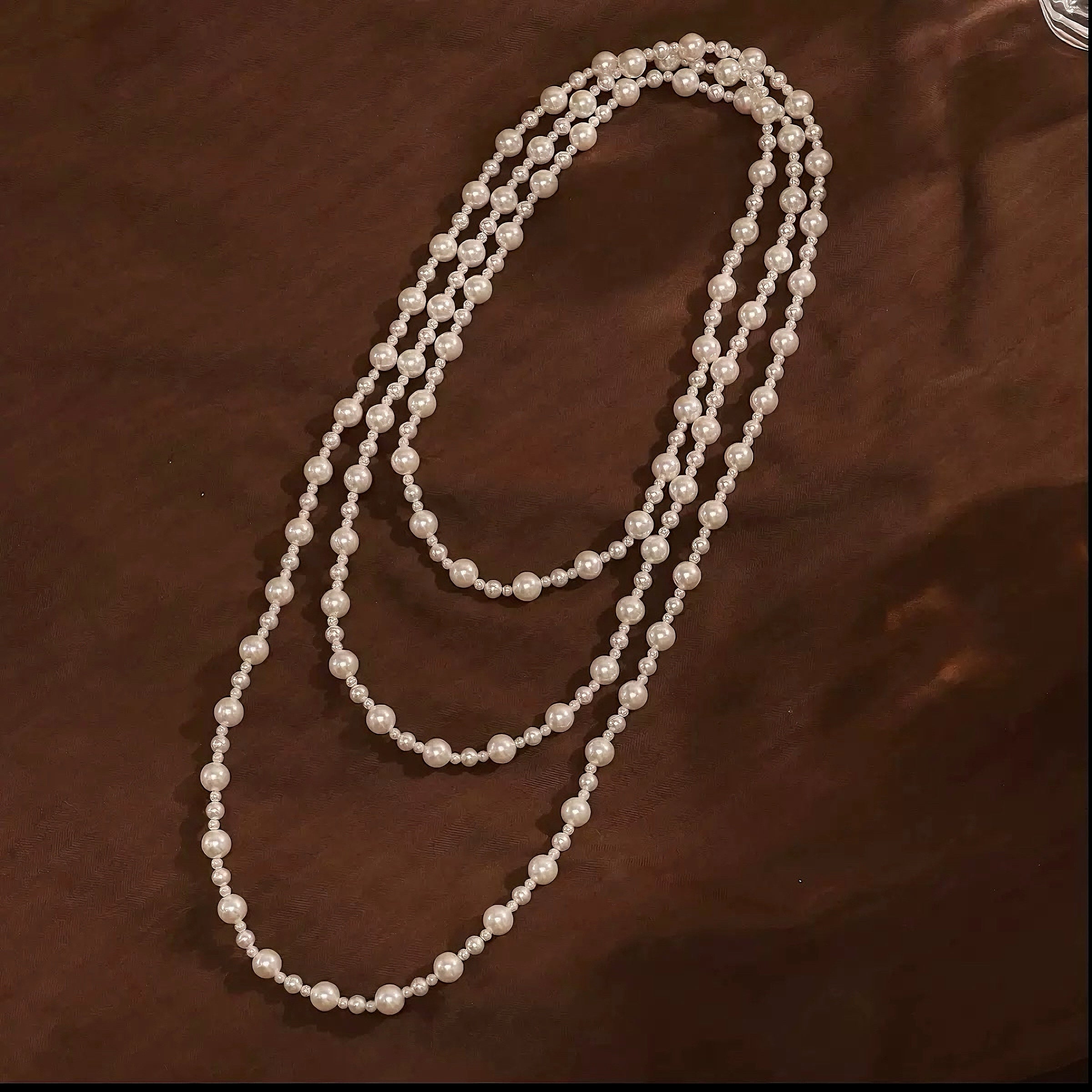 Layered Pearl Elegance