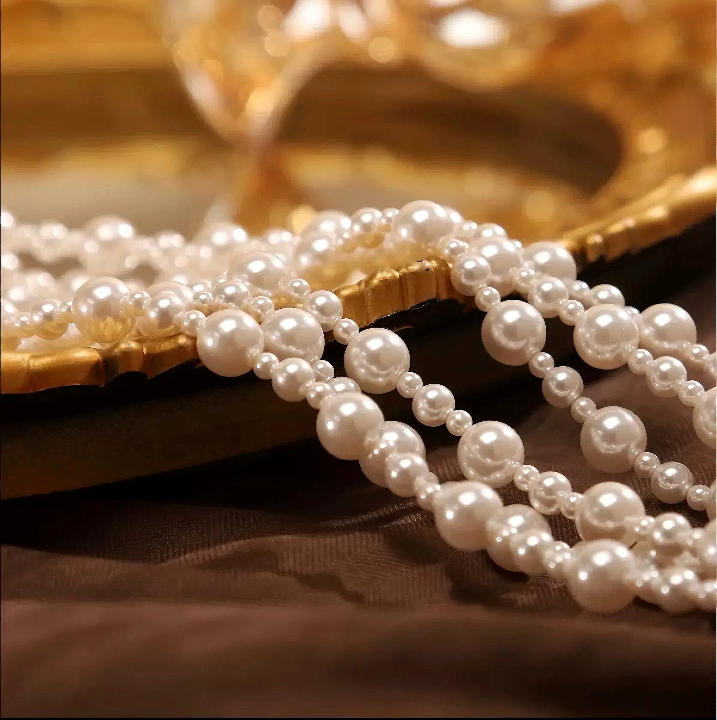 Layered Pearl Elegance