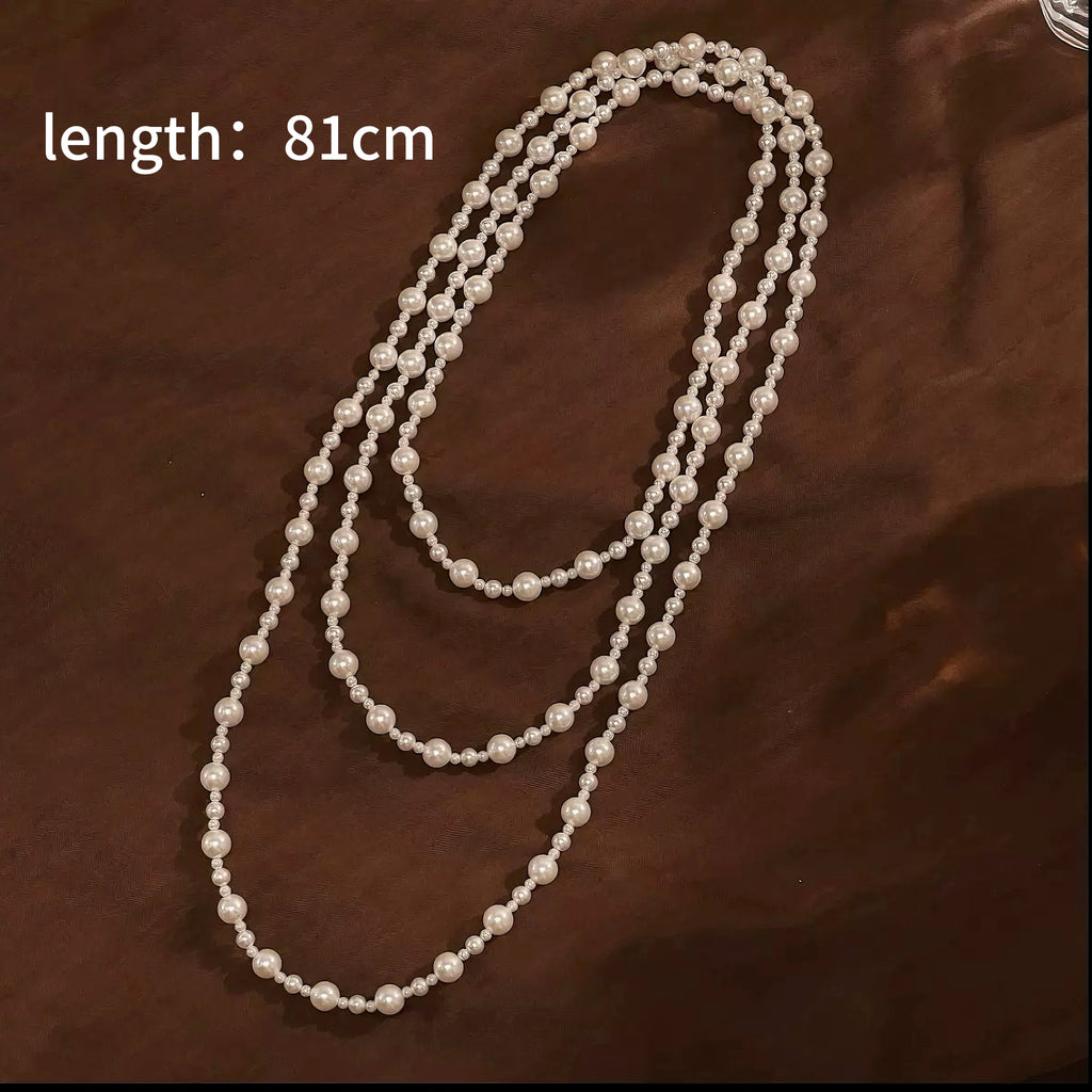 Layered Pearl Elegance